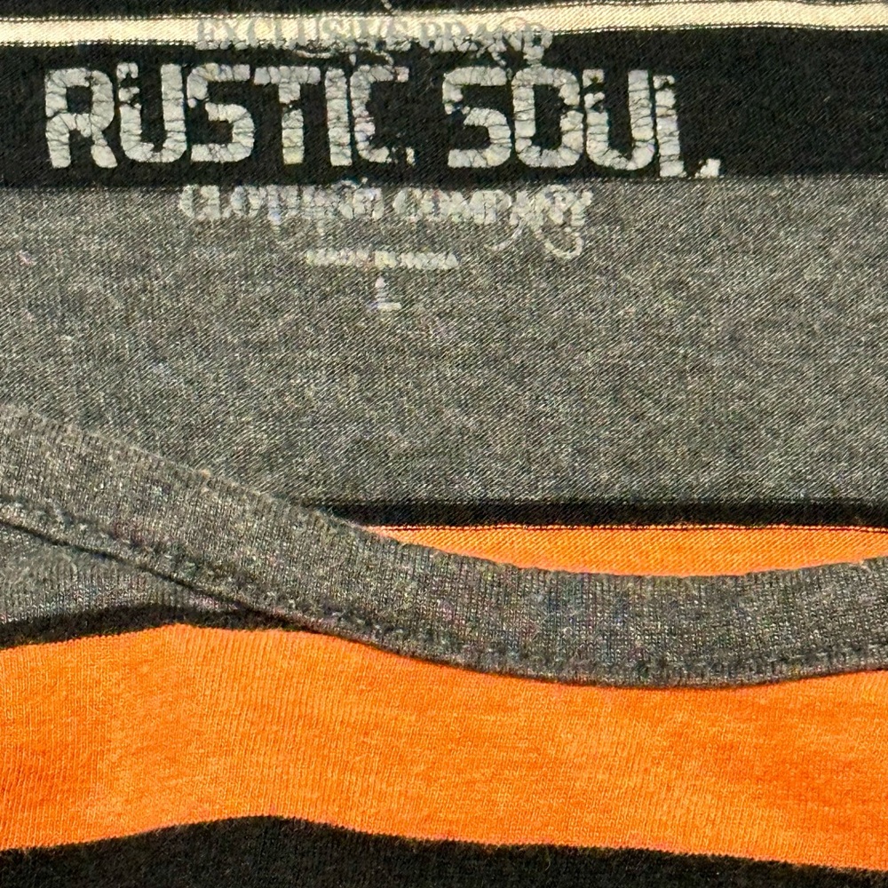 Rustic Soul Men’s tank top. Size Large - Picture 3 of 4